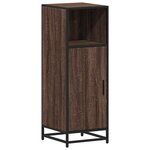 vidaXL Armoire de bain chêne marron 35x37 5x100 cm bois d'ingénierie