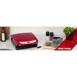 GEORGE FOREMAN Grill Evolve Precision 24001-56 - Ecran digital - 1440 W - Rouge