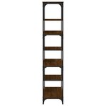 vidaXL Bibliothèque chêne marron 81x36x176 cm bois d'ingénierie