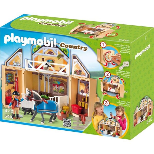 PLAYMOBIL 5418 - Ecurie tranportable
