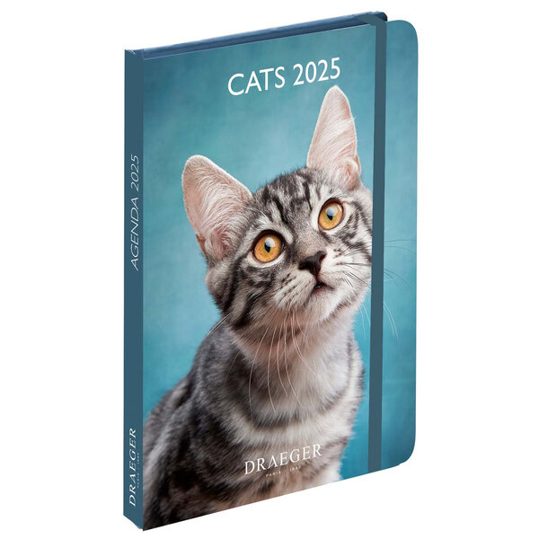 Agenda De Poche 2025 - Chat - Draeger paris