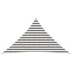 vidaXL Voile d'ombre 2 5 x 2 5 x 3 5 m HDPE Triangulaire