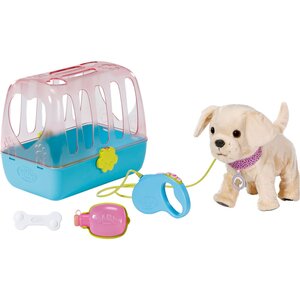 Zapf Creation 835869 - Baby born Mon chien Lucky avec box