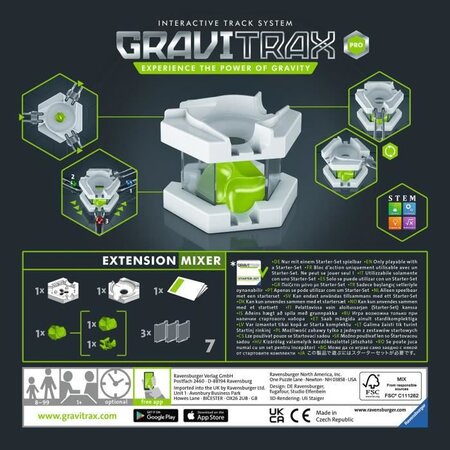 GraviTrax PRO Bloc d'Action Mixer - Circuits à bille - Jeux de construction