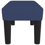 vidaXL Banc Bleu 70x30x30 cm Tissu