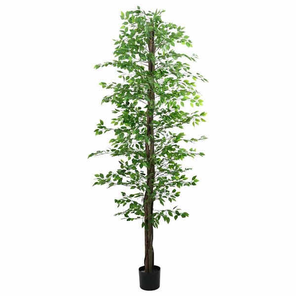 vidaXL Plante artificielle ficus 2016 feuilles 300 cm vert