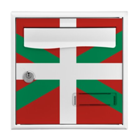 Boîte aux lettres STYLIS Double Face normalisée - Basque - Decayeux