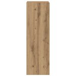 vidaXL Meubles TV muraux 3 Pièces chêne artisanal bois d'ingénierie