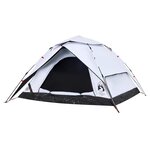 vidaXL Tente de camping à dôme 4 personnes libération rapide