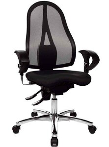 Fauteuil de bureau 'Sitness 15'  noir TOPSTAR