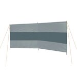 Bo-Camp Brise-vent Brendan 335x120 cm Gris et anthracite