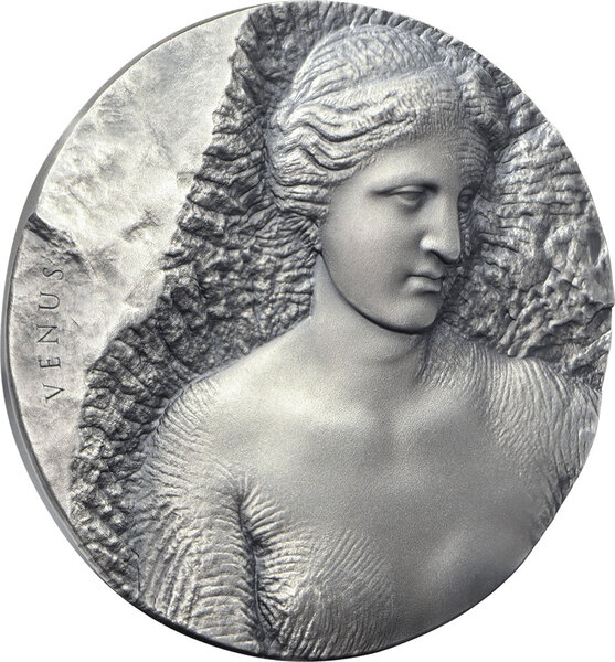 Monnaie en argent 5 dollars g 62.2 (2 oz) millésime 2023 venus de milo 2