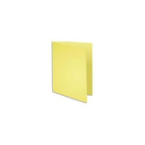 Paquet de 100 chemises JURA PEAU en carte 160 grammes jaune x 5 EXACOMPTA