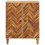 vidaXL Armoires de rangement Marron 60 x 33 5 x 75 cm