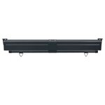 vidaXL Auvent latéral de balcon 145x250 cm Gris
