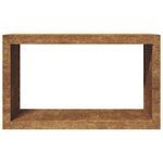 VidaXL Étagère à bois 100x40x60 cm acier résistant aux intempéries