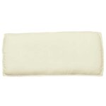 vidaXL Set de coussins de palette 3 Pièces Crème 120 x 50 x 12 cm