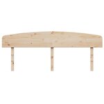 vidaXL Tête de lit 180 cm bois massif de pin