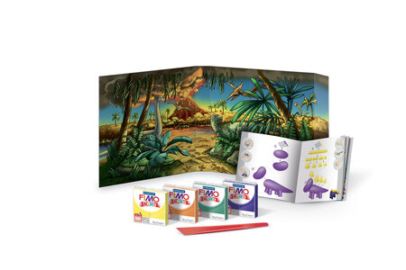 Kit Pâte Fimo Kids Dinosaure 8034.07 ly