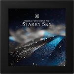 Pièce de monnaie en Argent 5 Dollars g 31.1 (1 oz) Millésime 2024 Holiday Ornament STARRY SKY STAR