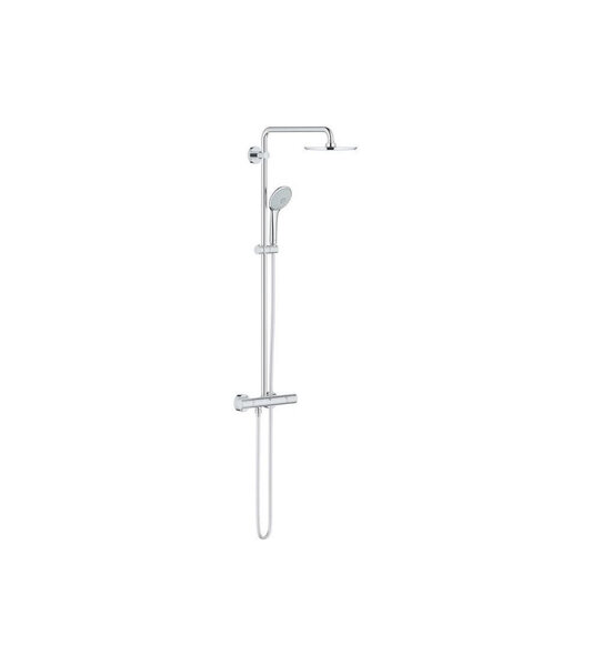 Grohe colonne de douche euphoria tete xxl 260 1 jet 27964000 - mitigeur thermostatique - limiteur de température - chrome