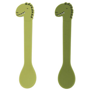 2 cuilleres en silicone - Mr. Dinosaure