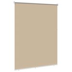 vidaXL Store enrouleur Protection UV Beige 200 x 140 cm Polyester