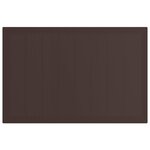 vidaXL Ensemble de salle à manger pour jardin 5 Pièces Marron et crème PP