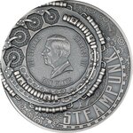 Pièce de monnaie en Argent 100 Dollars g 1000 (1 Kg) Millésime 2024 Steampunk NAUTILUS (PRÉCOMMANDE)