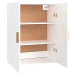 vidaXL Armoire murale suspendue Blanc 69 5x34x90 cm
