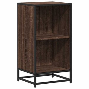 vidaXL Bibliothèque chêne marron 40x35x76 cm bois d'ingénierie