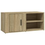 vidaXL Meubles TV 2 Pièces Chêne sonoma 80x31 5x36 cm Bois d'ingénierie