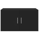 vidaXL Armoire murale noir 70x42 5x40 cm bois d'ingénierie