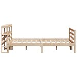 vidaXL Cadre de lit sans matelas 160x200 cm bois massif de pin
