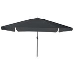 vidaXL Parasol de jardin 395x245 cm anthracite