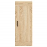 vidaXL Armoire murale chêne sonoma 34 5x34x90 cm bois d'ingénierie