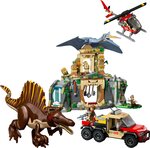 LEGO Jurassic World - Ensemble Mission aérienne avec Spinosaure et Quetzalcoatlus - 76976