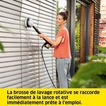 Brosse rotative WB 130 - Coque transparente - Noir