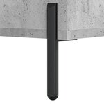 vidaXL Banc à chaussures gris béton 102x35x55 cm bois d'ingénierie