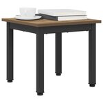 vidaXL Table basse Chêne artisan 40 x 40 x 36 cm Bois d'ingénierie