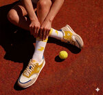 Chaussettes Tennis Blanches & Jaunes – La Poste x Musée de La Poste