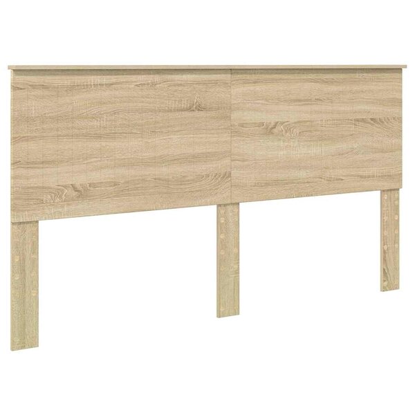 vidaXL Tête de lit Chêne Sonoma 180 cm Bois d'ingénierie