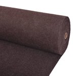 vidaXL Tapis strié pour exposition 1 2x10 m Marron