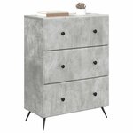 vidaXL Armoire à tiroirs 66 x 34 5 x 90 cm Bois d'ingénierie