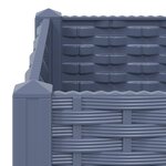 vidaXL Lit surélevé 120x40x23 cm Polypropylène
