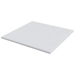 vidaXL Coussins de Matelas Blanc 180 x 200 cm