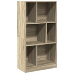 vidaXL Bibliothèque chêne sonoma 57x28 5x107 5 cm bois d'ingénierie