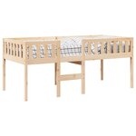vidaXL Lit pour enfants sans matelas 75x190 cm bois de pin massif