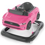 Bright starts trotteur bébé 3 en 1 ford mustang rose