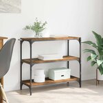 vidaXL Bibliothèque Bois Ancien 80 x 33 x 70 5 cm